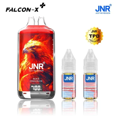 JNR Falcon X⁺ (Falcon X Plus) 28000 Puffs - Refillable and Rechargeable Pod Kit 5pcs/pack